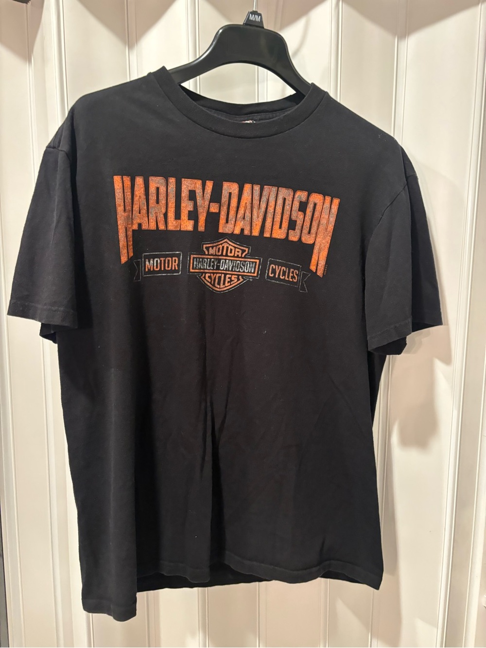 Harley-Davidson Men's Black Graphic Logo T-Shirt Medium Roswell New Mexico